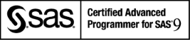 SAS certified advanced programmer